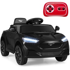 Licensed Ford Mach E Electric Vehicle w/Parent Control, LED Lights, Horn, Music
