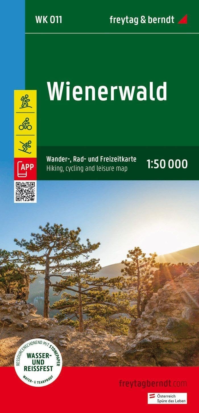 Freytag-Berndt Viennan Woods, Hiking, cycling & Leisure Map (Map)Another great item from Rarewaves USA | Free delivery!