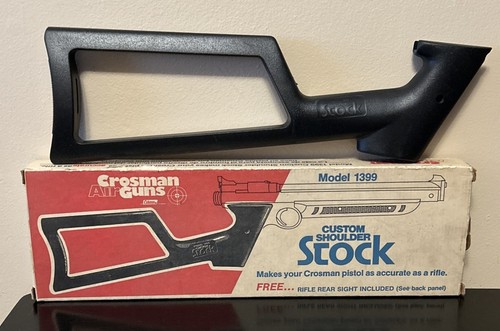 Crosman Model 1399 Custom Shoulder Stock For Air Pistol in Original Box