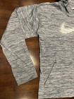 Nike Dri-fit Gray-White Hoodie Girls XL Warming Pocket Excellent! — photo 4