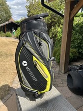 Motocaddy Pro-Series 14-Way Divider Golf Cart Bag Black Grey Lime