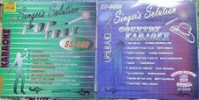 2 CDG KARAOKE DISCS LOT pop/country all stars keith urban,Selena Gomez sing