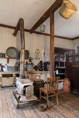 #ad Beaumont Texas Spindletop Gladys City Boomtown 1900s General Store Stove $13.49