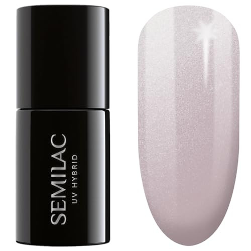 Semilac Smalto semipermanente UV 236 Peach Pearl 7 ml collezione Wedding (A0U)