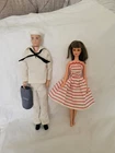 New ListingLot Of Vntg Francie & Sailor Ken Dolls Mattel +some Accessories/Clothes/ Case