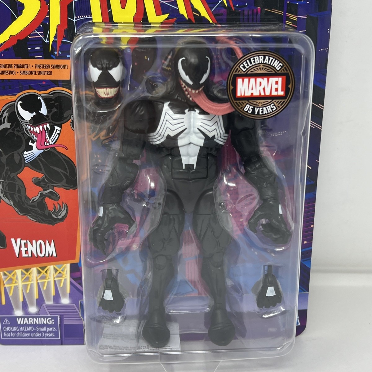 Marvel Legends 85th Anniversary Retro Venom Action Figure Walmart