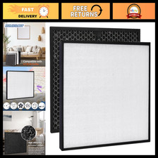 H13 True HEPA & Activated Carbon Filter for EJ Air Purifier - 1 Pack Replacement