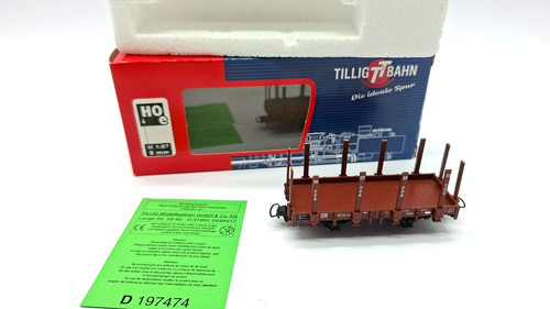 Tillig  1:87 H0e 05911 Rungenwagen 99-55-03 der DR in OVP selten | Zustand: Gebraucht