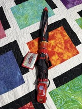 Disney Cars Lightning Mcqueen Boys Red and Black Umbrella Lightning Powered 95