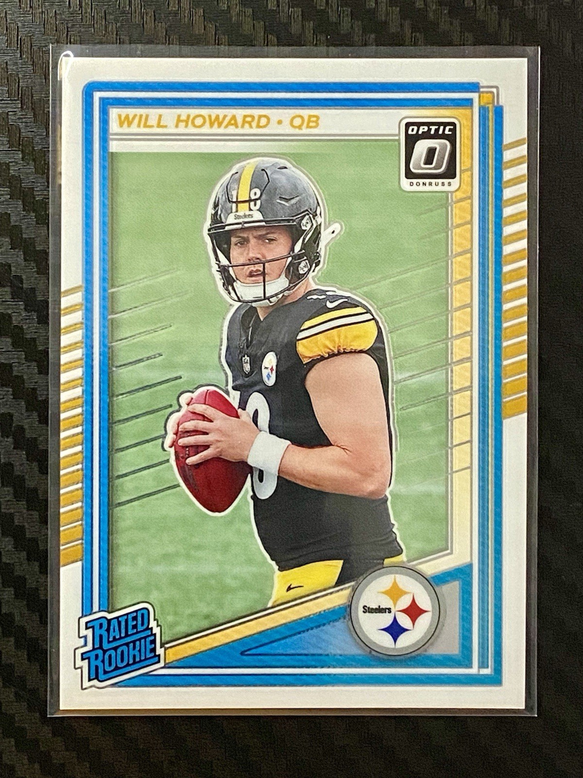 2025 Panini Donruss Optic Will Howard #233 RC Pittsburgh Steelers