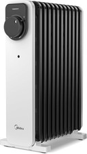 Image of Midea Oil Filled Radiator, 2300W, 11-Fin Portable Electric Heater with Controls