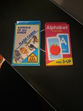 Set Of 2 Flash Cards For Ages 3 And Up