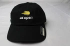 US Open Unisex Adult's Ahead Adjustable Embroidered Hat WR4 Black One Size NWT
