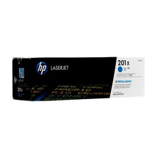 HP 201X CF401X Genuine High-Yield Cyan Toner Cartridge for LaserJet MFP M277dw