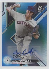 2019 Bowman Platinum Wal-Mart Top Prospects Blue Foil Alex Royalty Auto 0d08