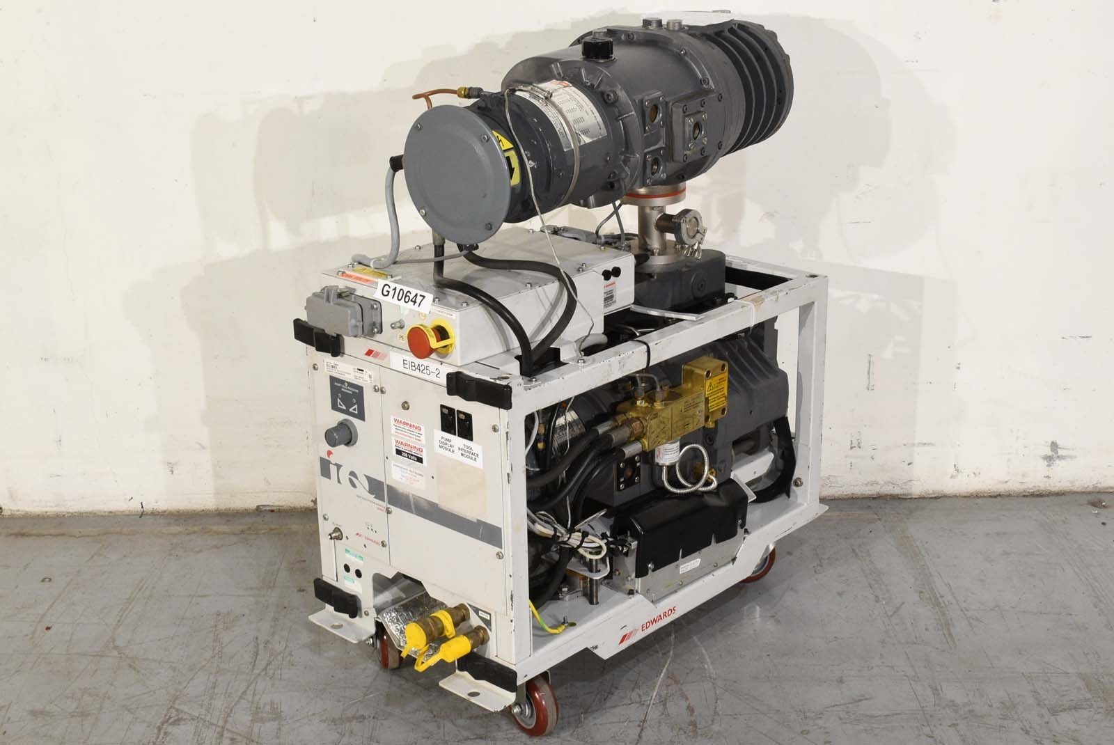 Edwards iQDP40 / QMB250 Dry Vacuum Pump with Blower - S/N: 006822391
