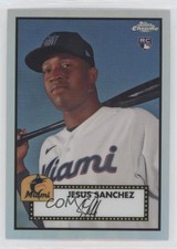 2021 Topps Chrome Platinum Anniversary Refractor Jesus Sanchez #48 1my2