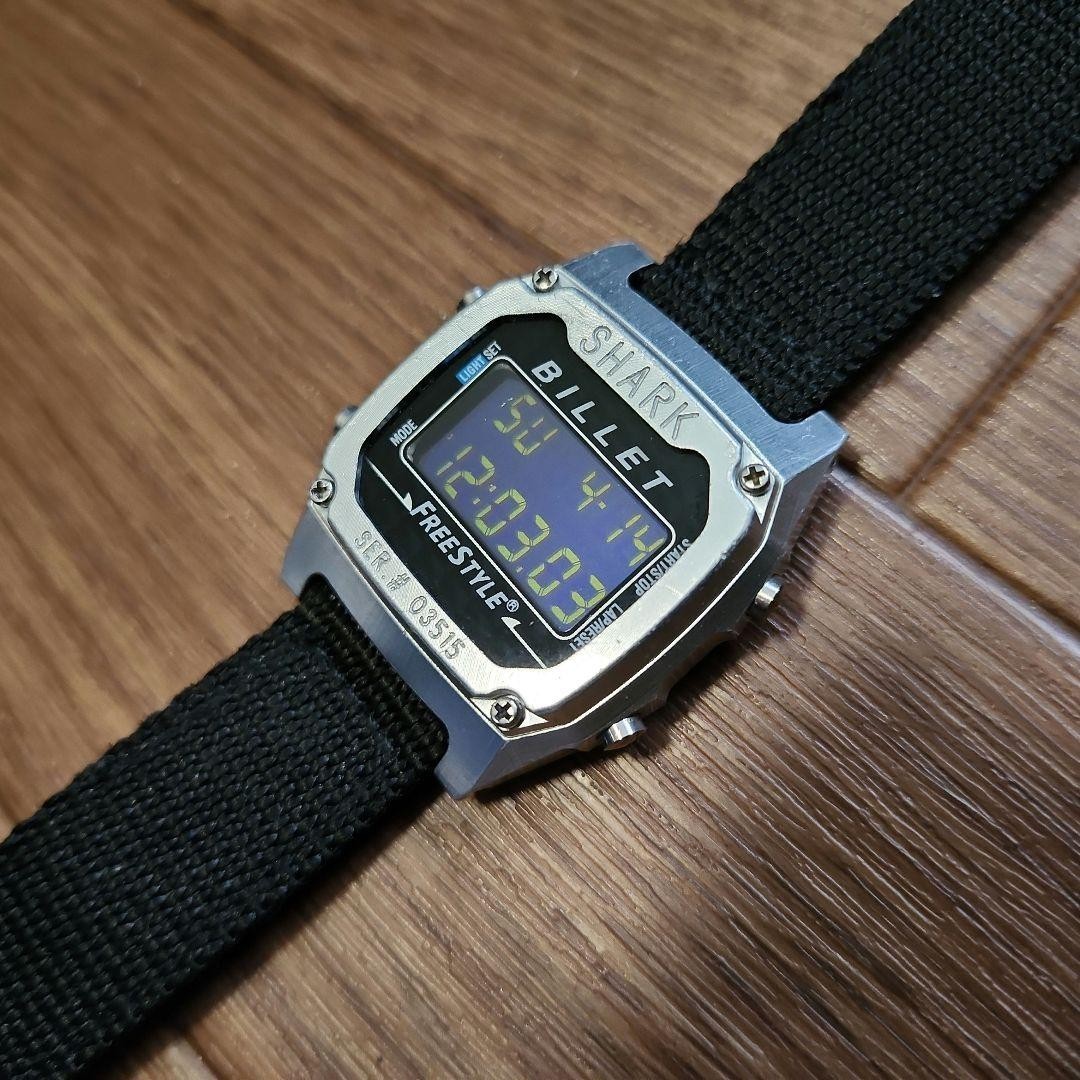 Freestyle Shark Billet Digital Quartz Men's Watch Used From