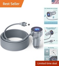 Starlink Mini Cable 10FT Car Adapter for Starlink Mini 12V Adapter with Switch/D