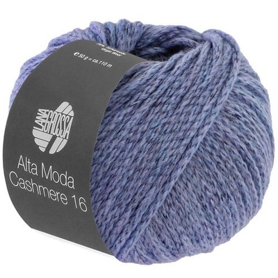 Wolle Kreativ! Lana Grossa -  Alta Moda Cashmere 16 Fb. 74 saphirblau 50 g