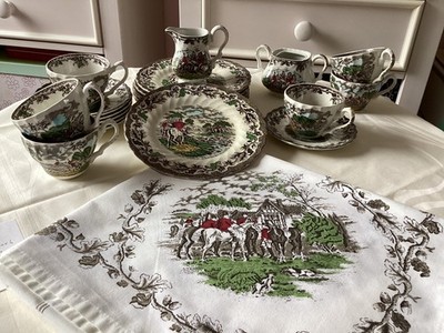 Service Englisches , Myotts Country Life  Kaffee/Tee Gedeck für 6 Pers. 