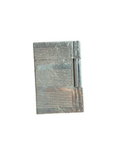 S.T. Dupont Paris Silver Line Pattern Butane Lighter Made in France