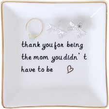Gifts for Mom Ring Dish Stepmother Trinket Tray