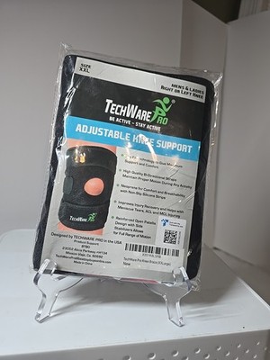 TechWare Pro Knee Brace Support Knee Brace for Knee Pain Size XXL Rare New