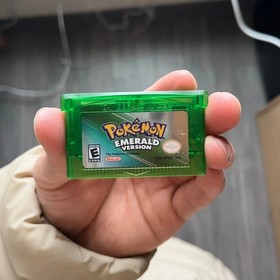 Emerald Version Game Boy Advance GBA, English-Cartridge Game Tested USA Ship