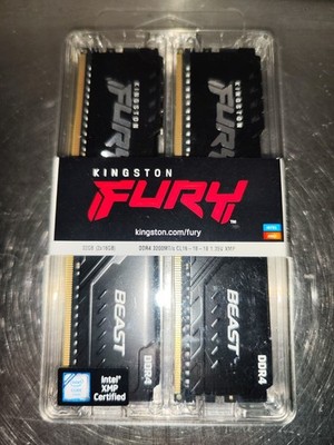 Fury Beast DDR4 32GB (2x16GB) CL16 3200 Neu