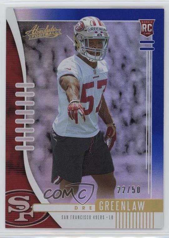 Dre Greenlaw Panini Absolute #186 Spectrum