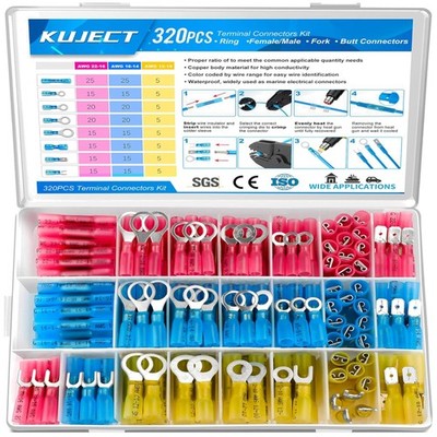 Automotive Marine Wire Connectors - 320PCS