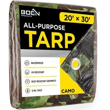 20 ft.x30 ft.Core Tarps Extreme Heavy Duty Tarp Waterproof Tarpaulin Cover