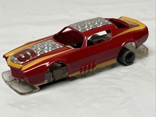 Tyco Camaro F/C Red/Yellow/Chrome 6 Nice