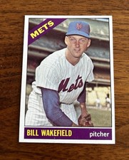 1966 Topps Baseball Set-Break #443 Bill Wakefield NR-MINT