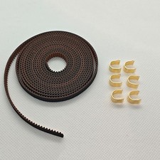 GT2 Timing Belt 6mm Width,Pitch 2mm,3D Printer Open Synchronous Belt with Cop...