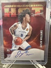 2022-23 Panini NBA Hoops - Hot Signatures Rookies Jaylin Williams #HSR-JYW (RC)