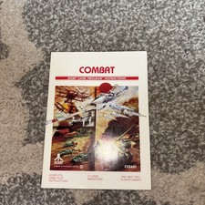 Vintage 1977 Atari Video Game Combat Instructions