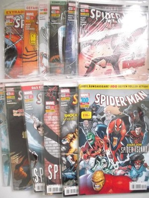 Spider-Man Vol.2 Comic Sammlung Heft 100 - 111 Spider-Island Panini 2012-2013