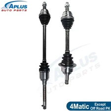 CV Axle Shaft Front Left & Right Set for Mercedes GL350 GL450 GL550 AWD 2013-14
