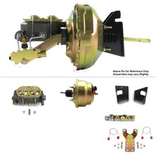 1973-77 Chevy Chevelle Firewall Mount Power 8 Dual Brake Booster Kit Discdisc 1973-77 Chevy Chevelle Firewall Mount Power 8 Dual Brake Booster Kit Discdisc