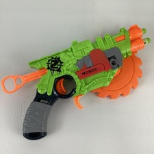 Nerf Zombie Strike Crosscut Buzz Saw Blaster Soft Dart Gun w Darts 2015 Hasbro