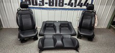 2015-2017 Ford Mustang Gt Mustang Black Leater Power Seat Set Oem