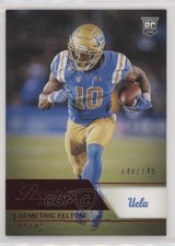 2021 Panini Chronicles Draft Picks Prestige Red 148/149 Demetric Felton #93 0q3