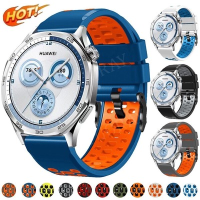 Silicone Strap Band for Huawei Watch 3 4 GT 6 46mm GT 5 4 2 3 Pro SE Active 22mm