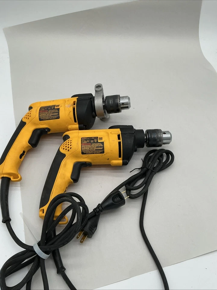 DW511 DeWalt 7.8 Amp 1/2” Corded Hammer Drill - LOT OF 2 - Image 2 of 4