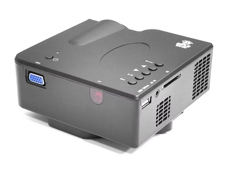 Pyle Compact Digital Mini Multimedia Projector with HDMI/USB/SD - PRJG45 - Image 2 of 4