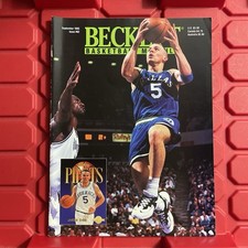 Beckett Basketball Monthly Jason Kidd Rik Smits Issue 62 September 1995