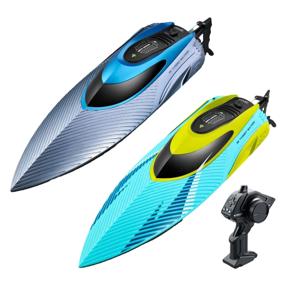 4DRC S3 45km/h RC Boot Ferngesteuertes Rennboot Speedboot Schiff KinderspielzeyL - Bild 2 von 4