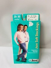 Juzo Soft 20-30 mmHg Compression Stockings in Beige, Size 3, Knee High Open Toe